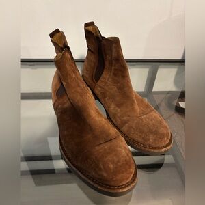 Vince Brown Suede Men's Boots